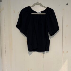 Navy Free Assembly short sleeve top